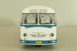 Лаз-697Е, Турист, голубой/белый, 04009, DEMPRICE 1:43