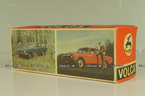 Газ-2402 Волга, черная, август 1994г., Тантал/Радон 1:43