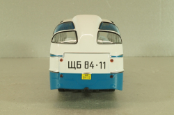 Лаз-697Е, Турист, голубой/белый, 04009, DEMPRICE 1:43