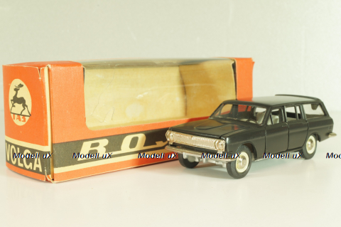 Газ-2402 Волга, черная, август 1994г., Тантал/Радон 1:43