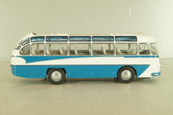 Лаз-697Е, Турист, голубой/белый, 04009, DEMPRICE 1:43