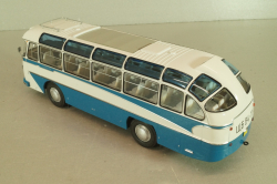 Лаз-697Е, Турист, голубой/белый, 04009, DEMPRICE 1:43