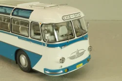 Лаз-697Е, Турист, голубой/белый, 04009, DEMPRICE 1:43