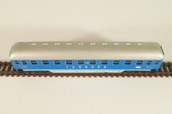 Вагон пассажирский Touropa 2-класс, (number ), 4-х осный, DB, Epoche III (1949 - 1970) , синий, 0343, Arnold 1:160 (N) #1