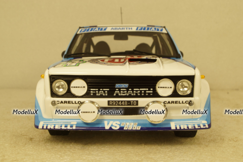 Fiat 131 Abarth 1981 Alen/Kiwimaki Rally Costa Smerlda #1, KYO8376D0, Kyosho 1:18