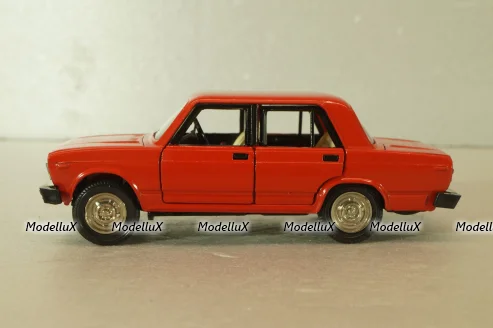 Ваз-2105 А39 Жигули, красный, Тантал/Радон 1:43