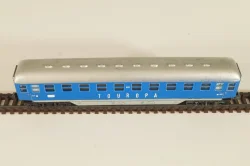 Вагон пассажирский Touropa 2-класс, (number), 4-х осный, DB, Epoche III (1949 - 1970) , синий, 0343, Arnold 1:160 (N) #2
