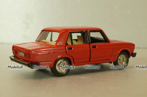 Ваз-2105 А39 Жигули, красный, Тантал/Радон 1:43