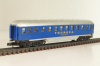 Вагон пассажирский Touropa 2-класс, (number 51 80 53 - 40017 - 6 ), 4-х осный, DB, Epoche III (1949 - 1970) , синий, 0343, Arnold 1:160 (N) #3