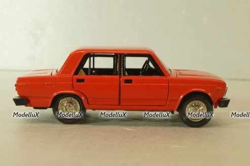 Ваз-2105 А39 Жигули, красный, Тантал/Радон 1:43