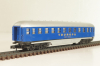 Вагон пассажирский Touropa 2-класс, (number 51 80 53 - 40017 - 6 ), 4-х осный, DB, Epoche III (1949 - 1970) , синий, 0343, Arnold 1:160 (N) #3