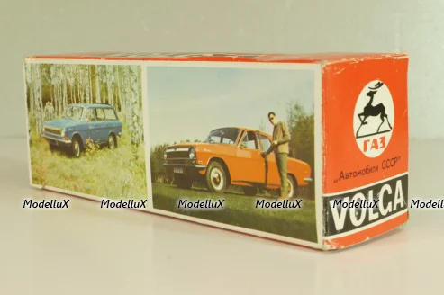Газ-24 Волга, пожарная, январь 1994г., Тантал/Радон 1:43