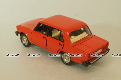 Ваз-2105 А39 Жигули, красный, Тантал/Радон 1:43