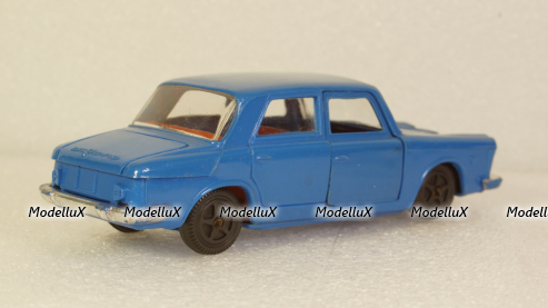 Lancia Flavia А-6 с МИ синяя, ДФИ 1:43 