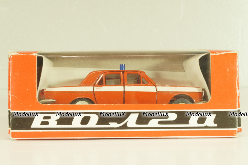 Газ-24 Волга, пожарная, январь 1994г., Тантал/Радон 1:43
