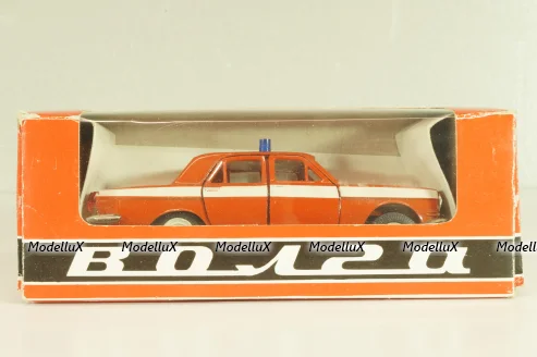 Газ-24 Волга, пожарная, январь 1994г., Тантал/Радон 1:43