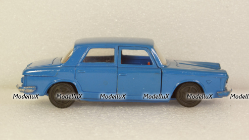 Lancia Flavia А-6 с МИ синяя, ДФИ 1:43 