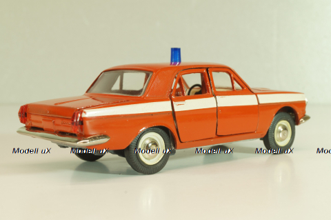 Газ-24 Волга, пожарная, январь 1994г., Тантал/Радон 1:43