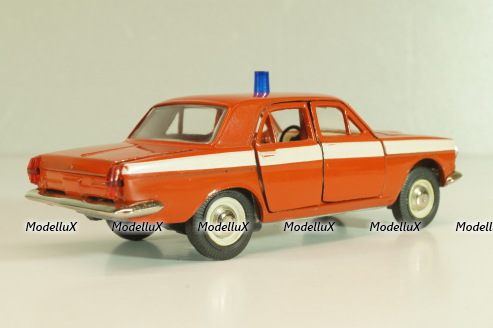 Газ-24 Волга, пожарная, январь 1994г., Тантал/Радон 1:43