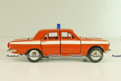 Газ-24 Волга, пожарная, январь 1994г., Тантал/Радон 1:43