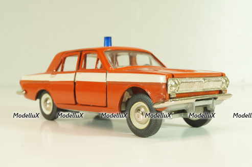 Газ-24 Волга, пожарная, январь 1994г., Тантал/Радон 1:43