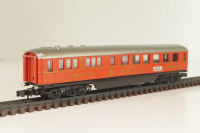 Вагон ресторан, (number ), 4-х осный, DSG, Epoche III (1949 - 1970) , красный, 0349, Arnold 1:160 (N)