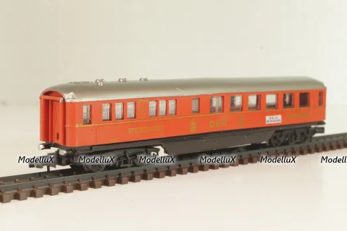 Вагон ресторан, (number ), 4-х осный, DSG, Epoche III (1949 - 1970) , красный, 0349, Arnold 1:160 (N)