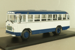 Лиаз-158В 1959г, бело-синий, Classicbus 1:43