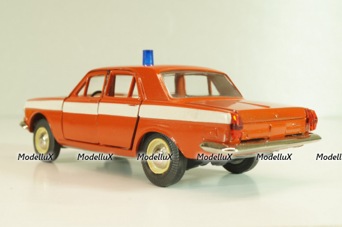 Газ-24 Волга, пожарная, январь 1994г., Тантал/Радон 1:43