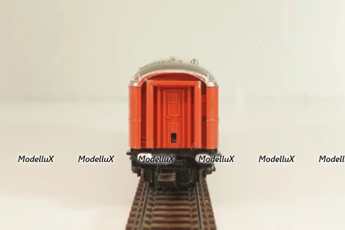 Вагон ресторан, (number ), 4-х осный, DSG, Epoche III (1949 - 1970) , красный, 0349, Arnold 1:160 (N)