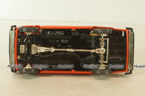 Ваз-2105 А39 Жигули, красный, Тантал/Радон 1:43
