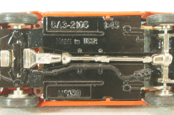 Ваз-2105 А39 Жигули, красный, Тантал/Радон 1:43