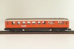 Вагон ресторан, (number ), 4-х осный, DSG, Epoche III (1949 - 1970) , красный, 0349, Arnold 1:160 (N)