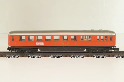 Вагон ресторан, (number ), 4-х осный, DSG, Epoche III (1949 - 1970) , красный, 0349, Arnold 1:160 (N)