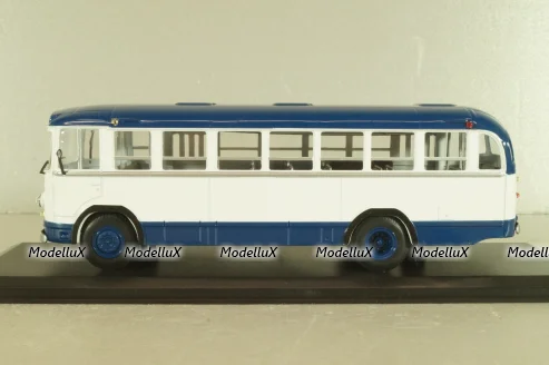 Лиаз-158В 1959г, бело-синий, Classicbus 1:43