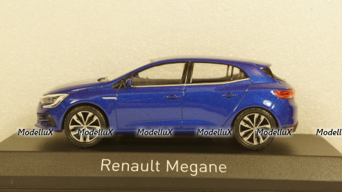 Renault Megane 2020 Blue, 517673, Norev 1:43