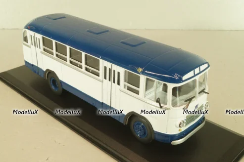 Лиаз-158В 1959г, бело-синий, Classicbus 1:43