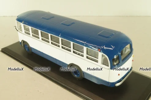 Лиаз-158В 1959г, бело-синий, Classicbus 1:43