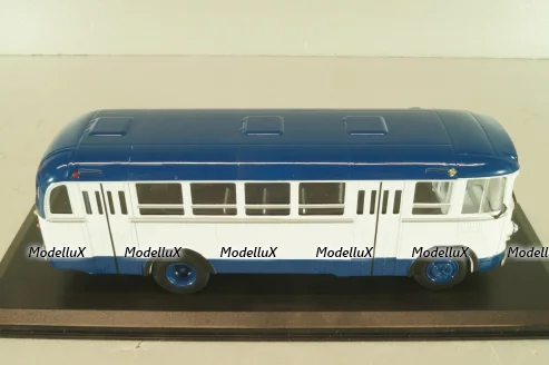 Лиаз-158В 1959г, бело-синий, Classicbus 1:43