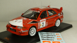 Mitsubishi Carisma GT Evolution VI No.2, Rally San Remo F.Loix/S.Smeets, IXO 1:18