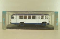 Лиаз-158В 1959г, бело-синий, Classicbus 1:43