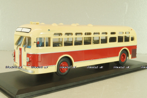 Зис-154 автобус 1947, бежевый/красный,  Classicbus 1:43