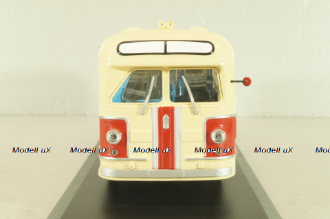 Зис-154 автобус 1947, бежевый/красный,  Classicbus 1:43