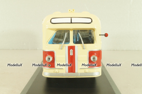 Зис-154 автобус 1947, бежевый/красный,  Classicbus 1:43