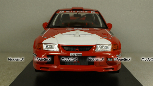 Mitsubishi Carisma GT Evolution VI No.2, Rally San Remo F.Loix/S.Smeets, IXO 1:18
