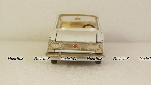 Москвич 408 А1 3 зажима, белый, Тантал/Радон 1:43 