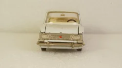 Москвич 408 А1 3 зажима, белый, Тантал/Радон 1:43 