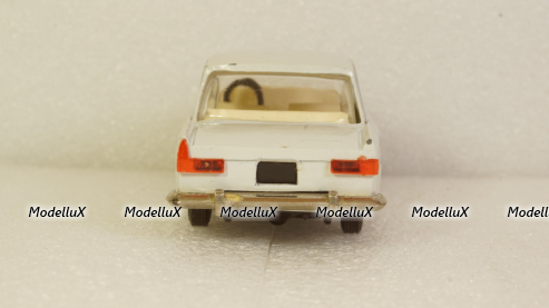 Москвич 408 А1 3 зажима, белый, Тантал/Радон 1:43 