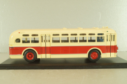 Зис-154 автобус 1947, бежевый/красный,  Classicbus 1:43