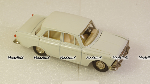 Москвич 408 А1 3 зажима, белый, Тантал/Радон 1:43 